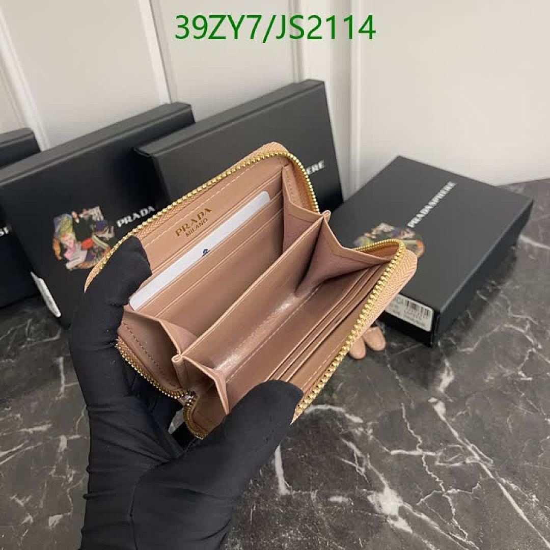 Prada-Wallet-4A Quality Code: JS2114 $: 39USD