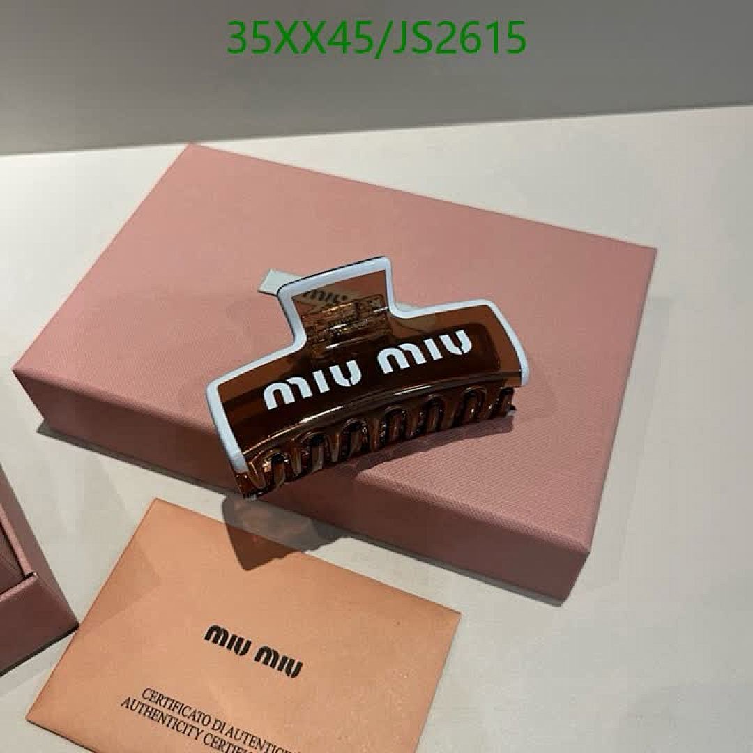 MIU MIU-Headband Code: JS2615 $: 35USD