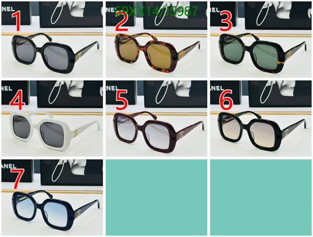 Chanel-Glasses Code: JS987 $: 69USD