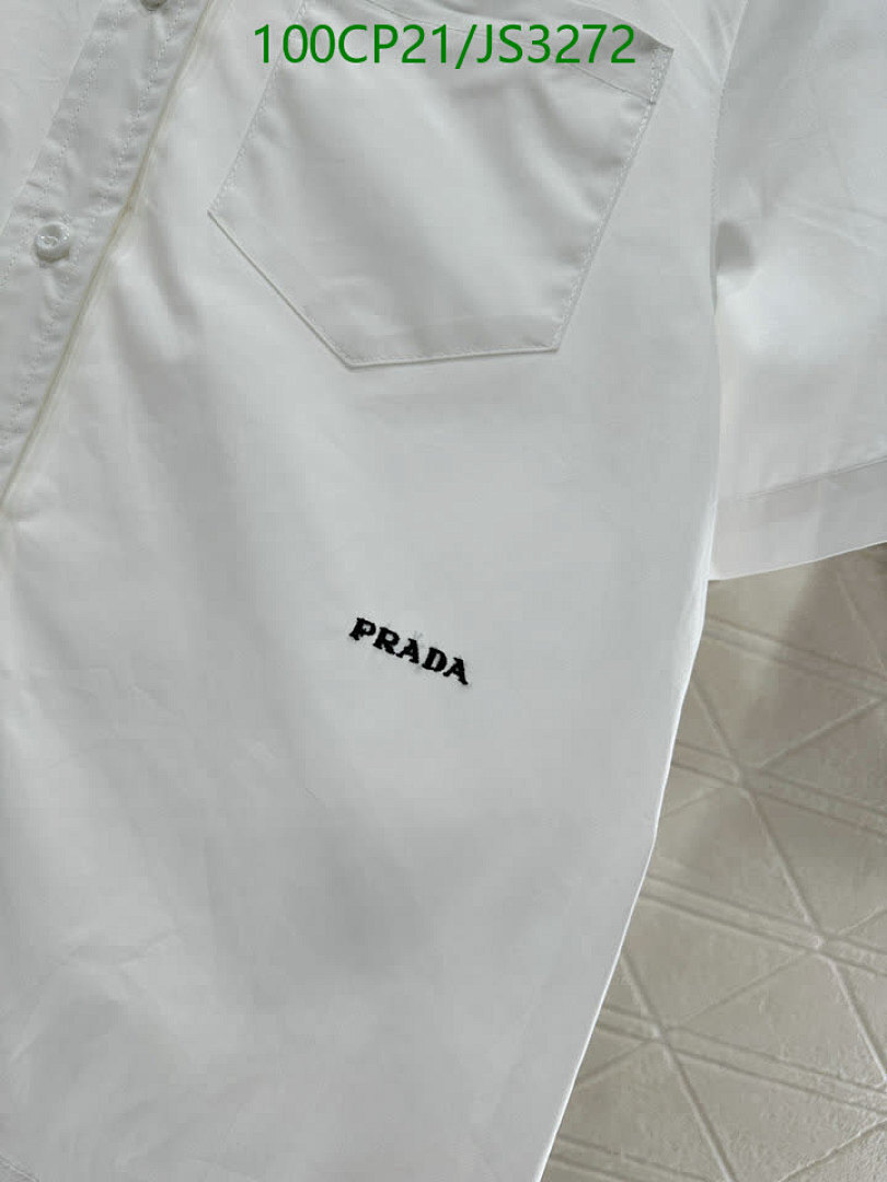 Prada-Clothing Code: JS3272 $: 100USD