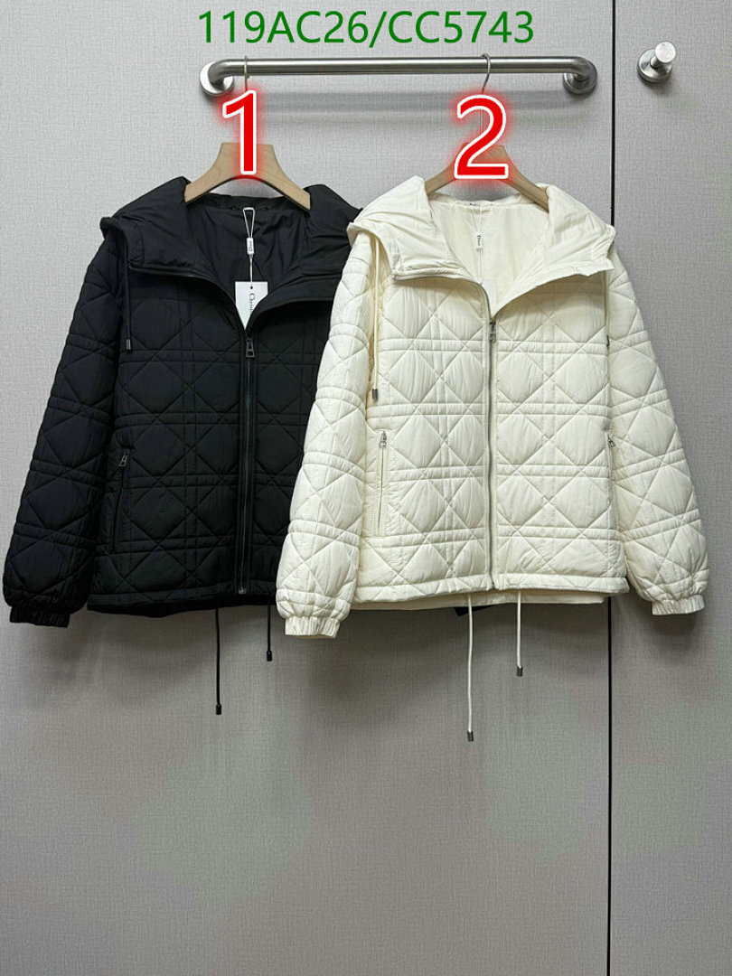 Dior-Down jacket Women Code: CC5743 $: 119USD