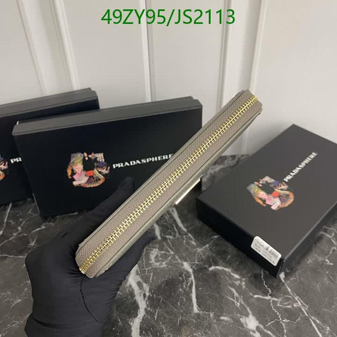 Prada-Wallet-4A Quality Code: JS2113 $: 49USD