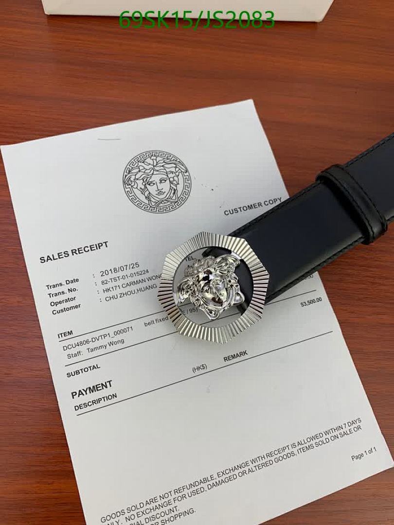 Versace-Belts Code: JS2083 $: 69USD