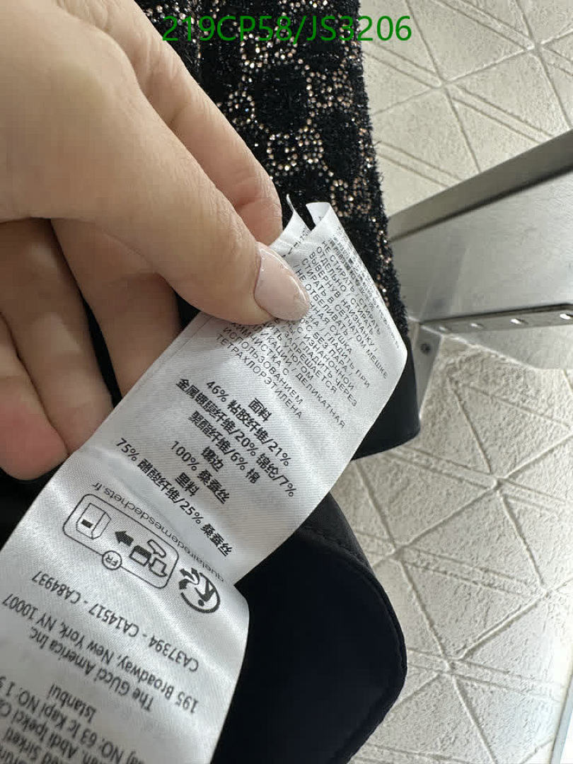 Gucci-Clothing Code: JS3206 $: 219USD