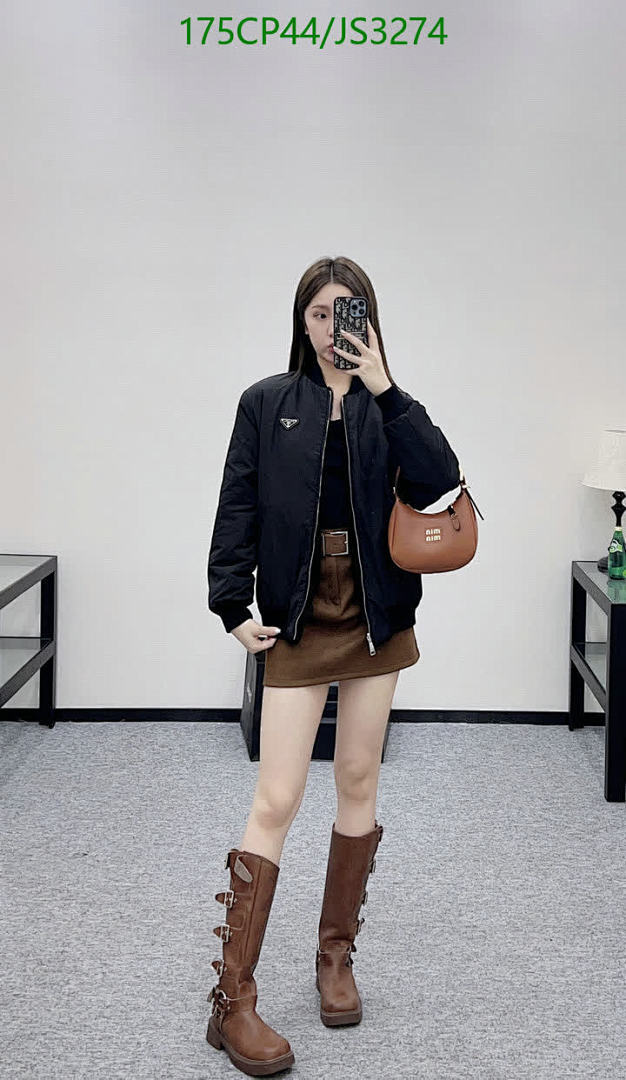 Prada-Clothing Code: JS3274 $: 175USD