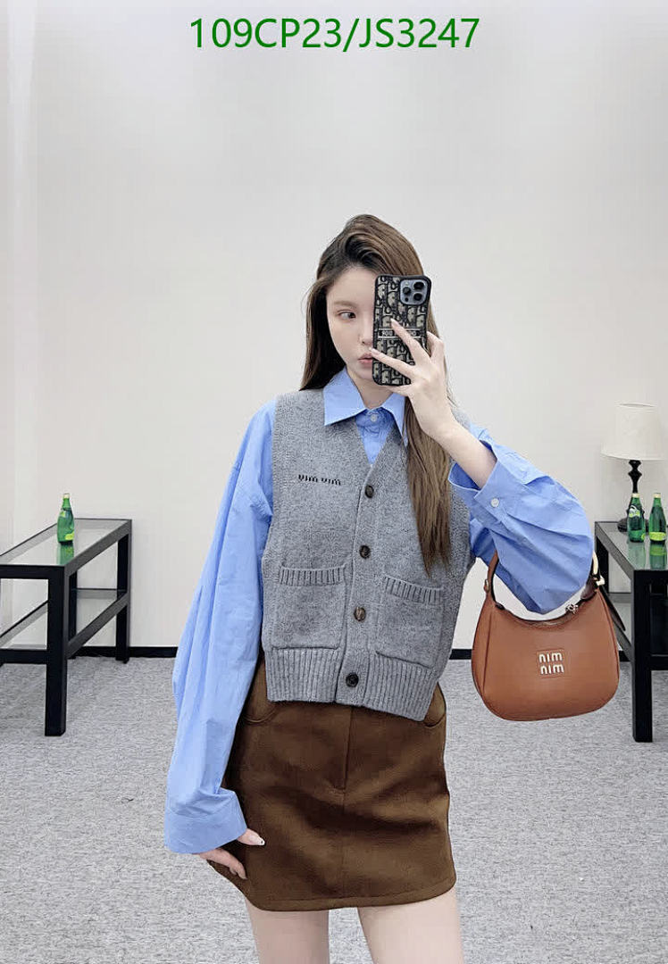 MIUMIU-Clothing Code: JS3247 $: 109USD