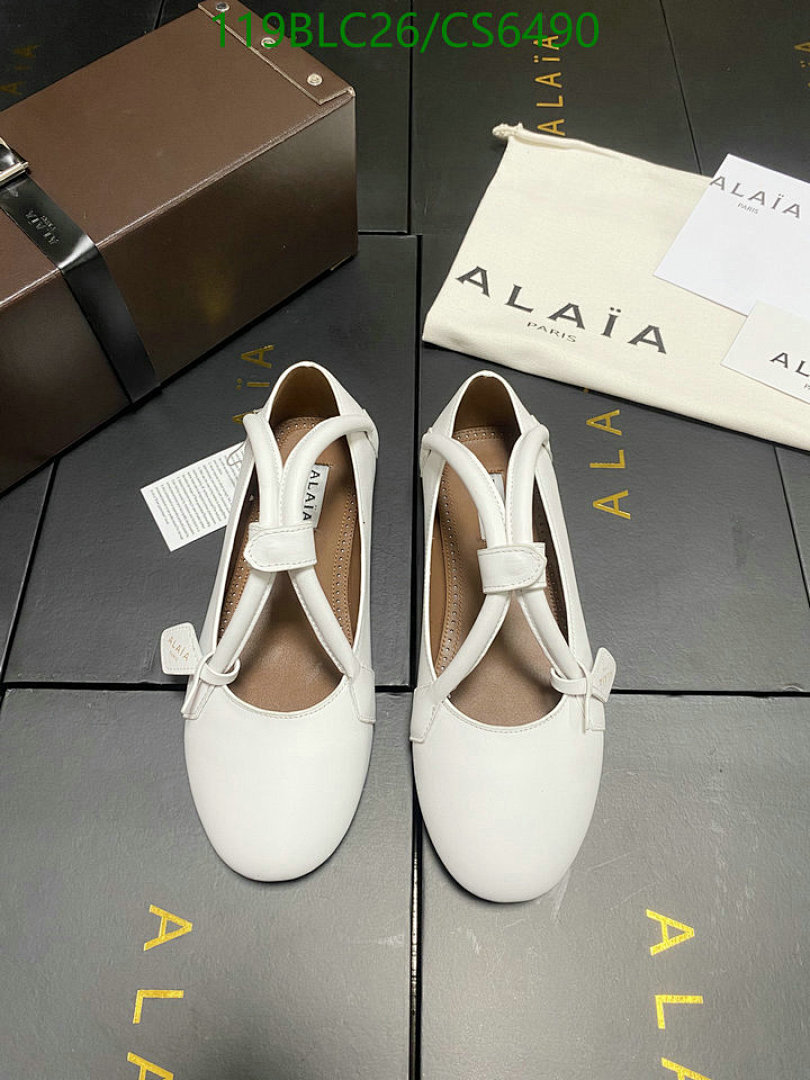 ALAIA-Women Shoes Code: CS6490 $: 119USD