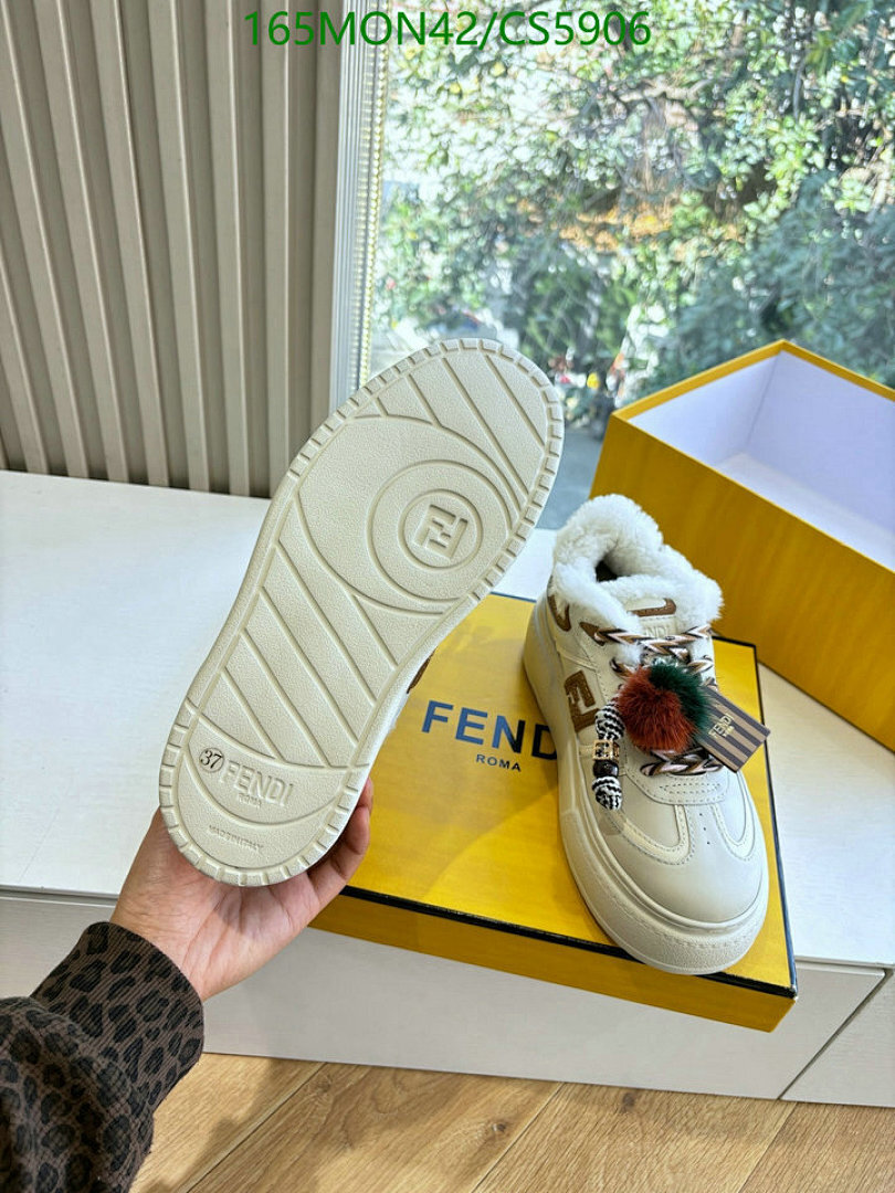 Fendi-Women Shoes Code: CS5906 $: 165USD