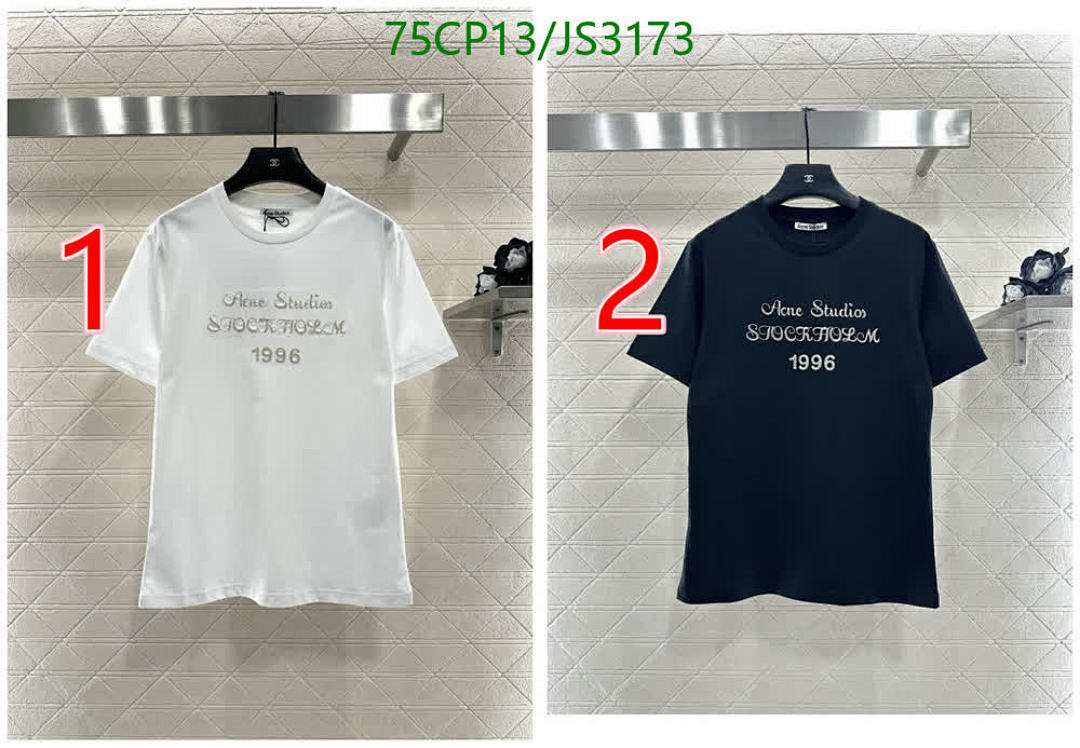Acne Studios-Clothing Code: JS3173 $: 75USD