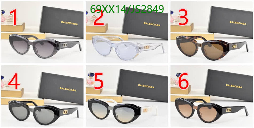 Balenciaga-Glasses Code: JS2849 $: 69USD