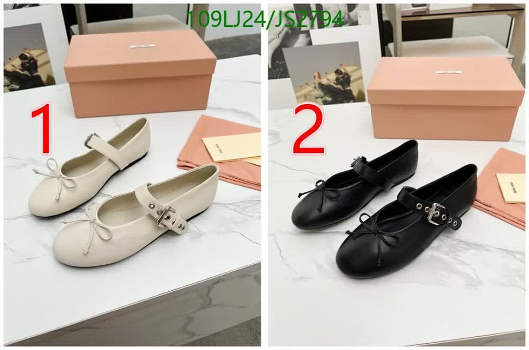 Miu Miu-Women Shoes Code: JS2794 $: 109USD