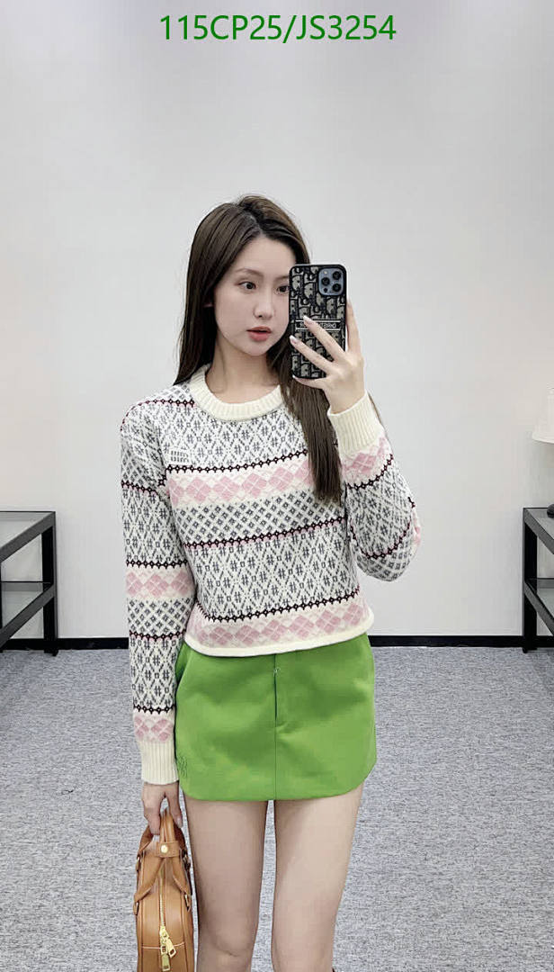 MIUMIU-Clothing Code: JS3254 $: 115USD