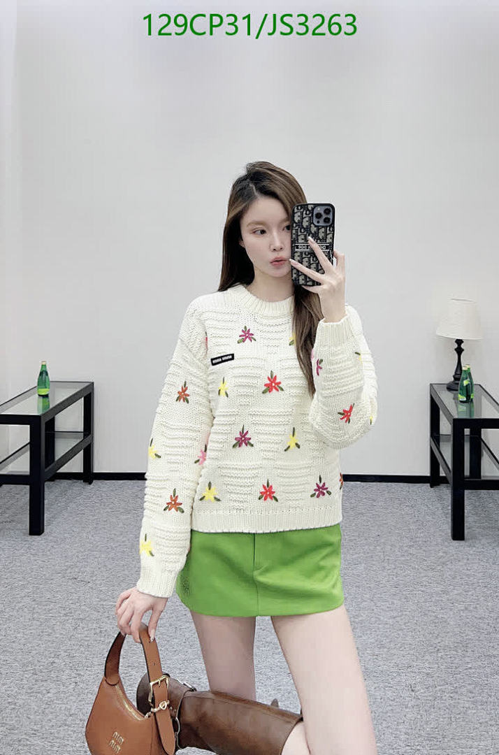 MIUMIU-Clothing Code: JS3263 $: 129USD