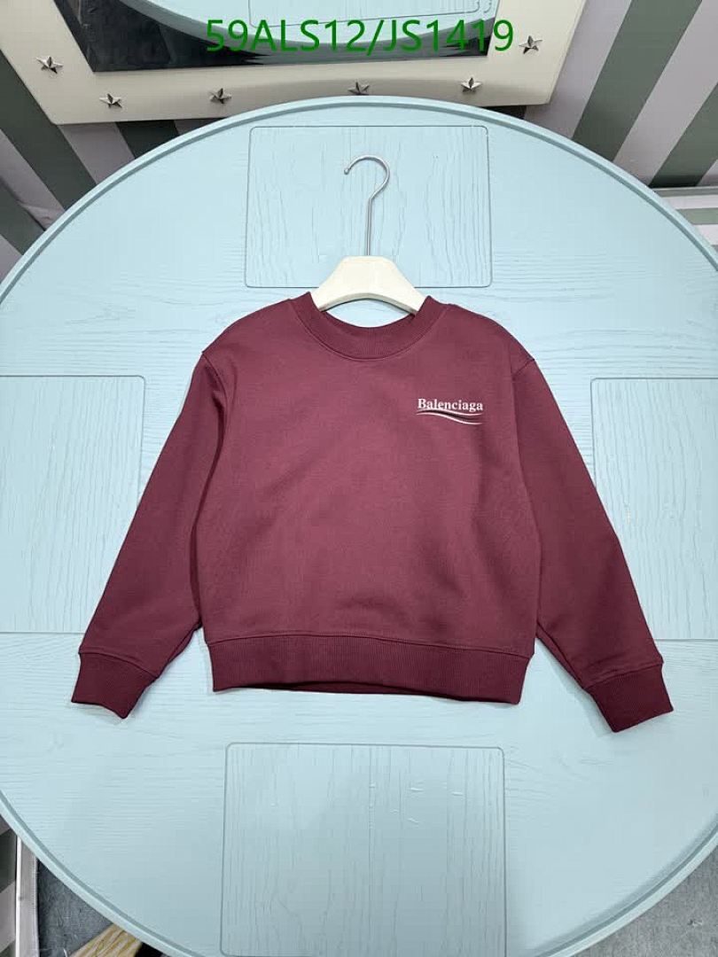 Balenciaga-Kids Clothing Code: JS1419 $: 59USD