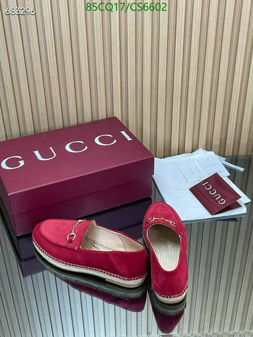 Gucci-Women Shoes Code: CS6602 $: 85USD