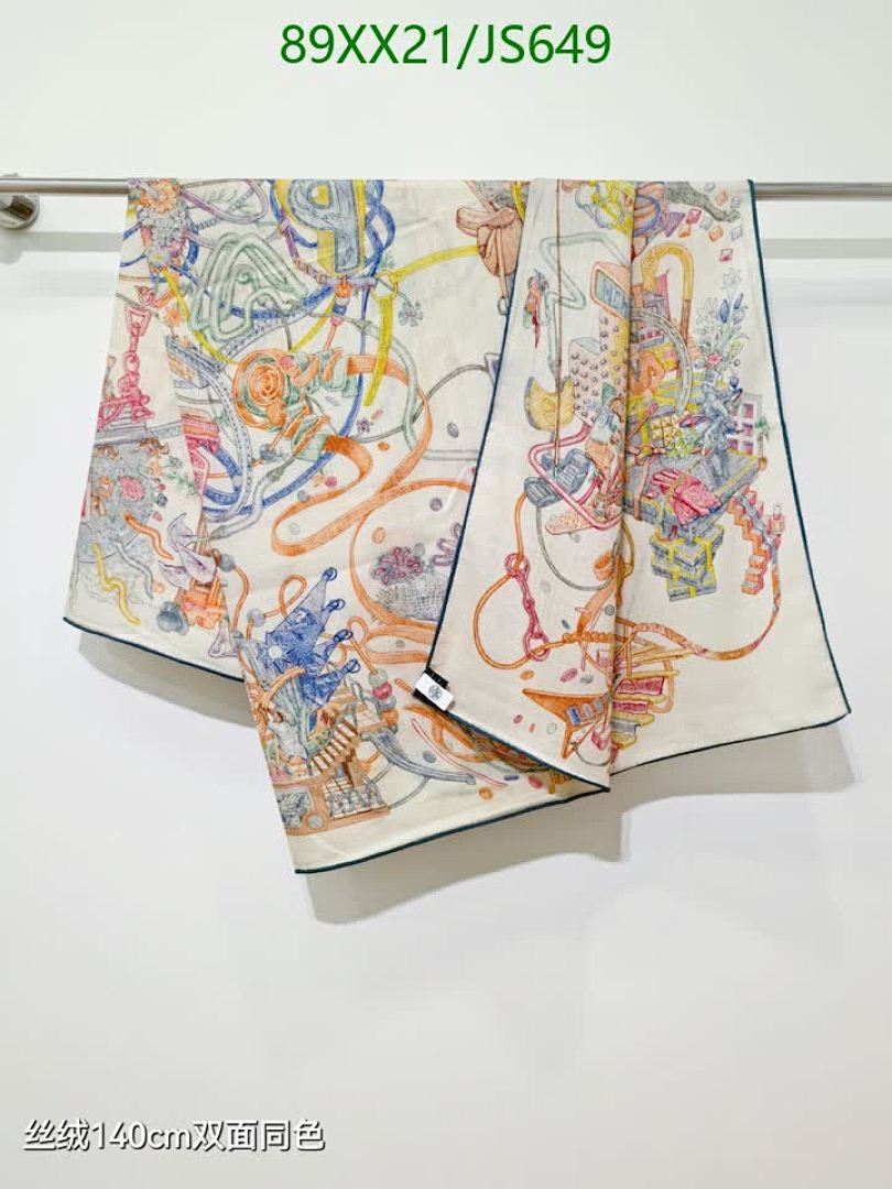 Hermes-Scarf Code: JS649 $: 89USD