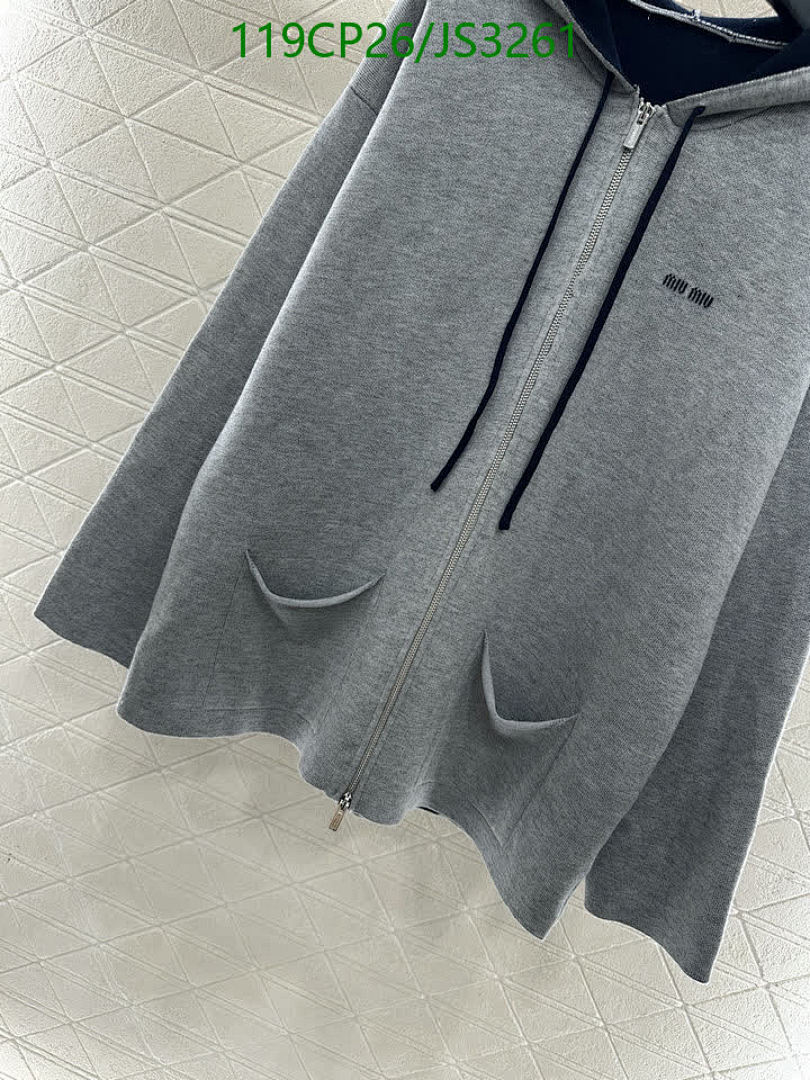 MIUMIU-Clothing Code: JS3261 $: 119USD