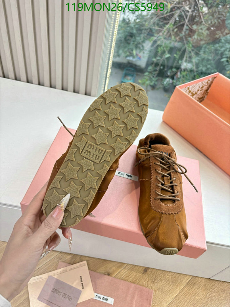 Miu Miu-Women Shoes Code: CS5949 $: 119USD