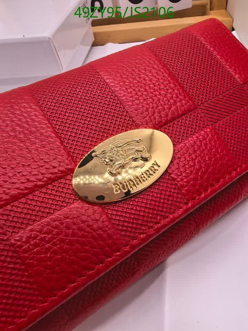 Burberry-Wallet-4A Quality Code: JS2106 $: 49USD