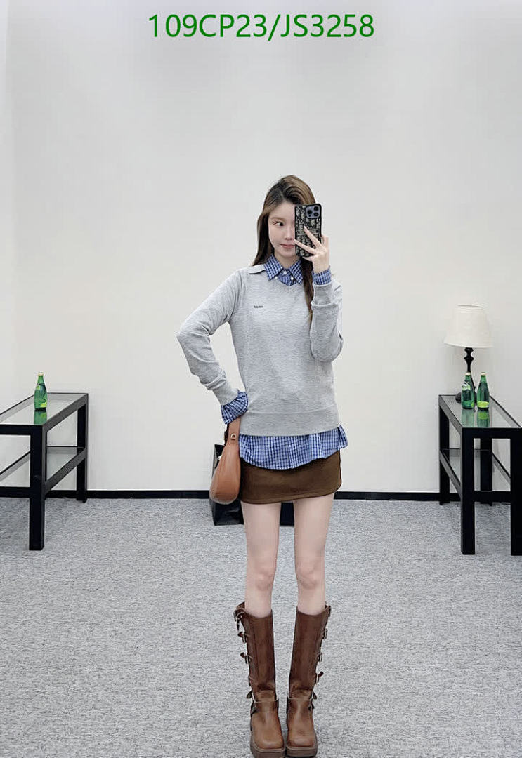 MIUMIU-Clothing Code: JS3258 $: 109USD