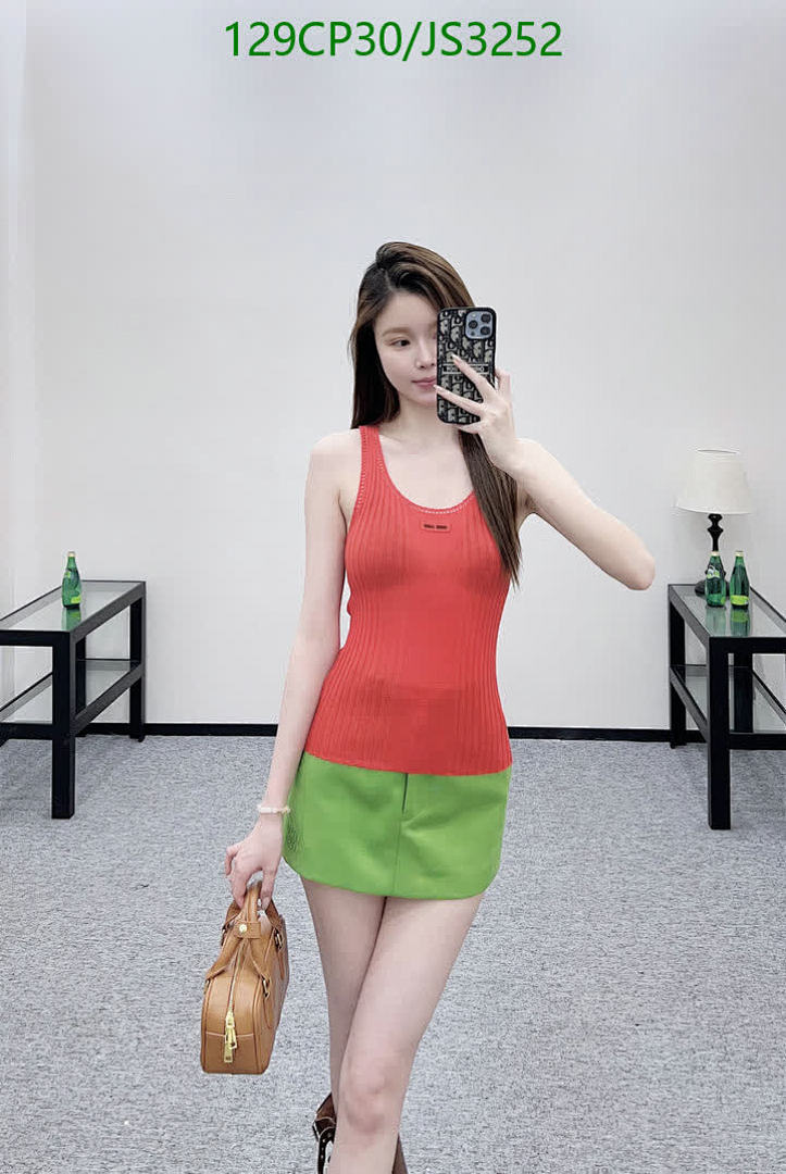 MIUMIU-Clothing Code: JS3252 $: 129USD