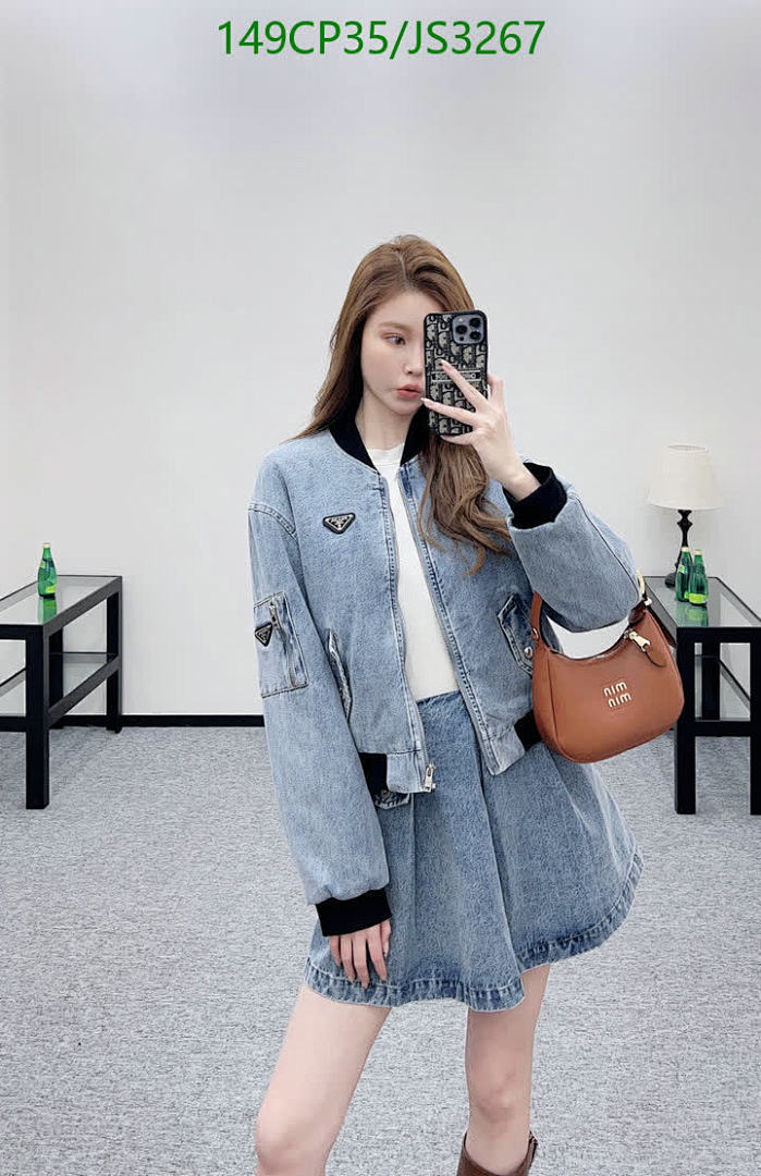 Prada-Clothing Code: JS3267 $: 149USD