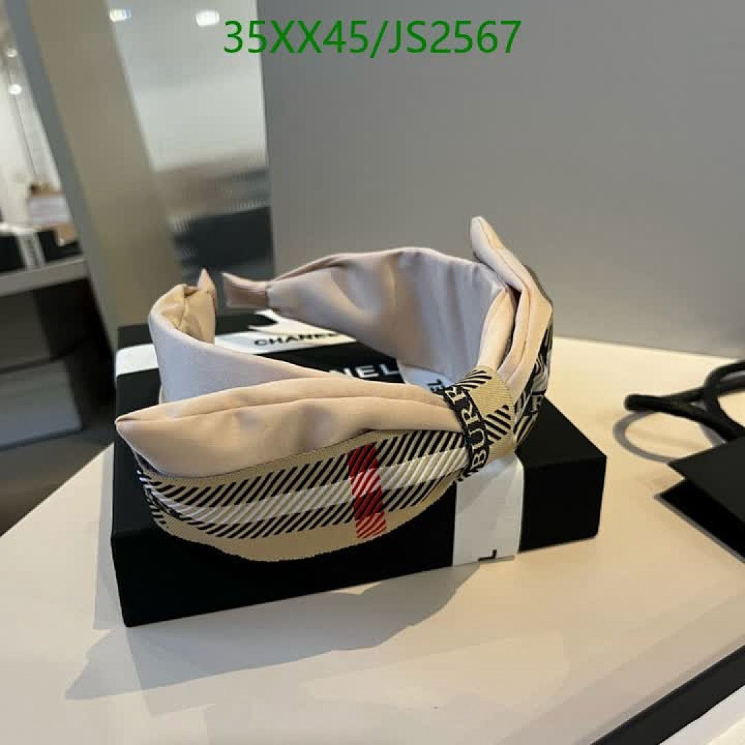 Burberry-Headband Code: JS2567 $: 35USD