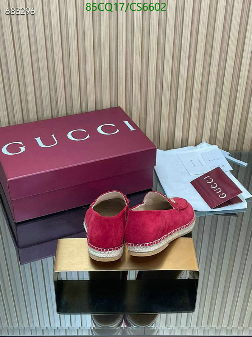 Gucci-Women Shoes Code: CS6602 $: 85USD