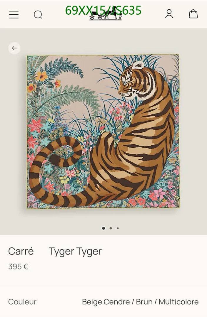 Hermes-Scarf Code: JS635 $: 69USD