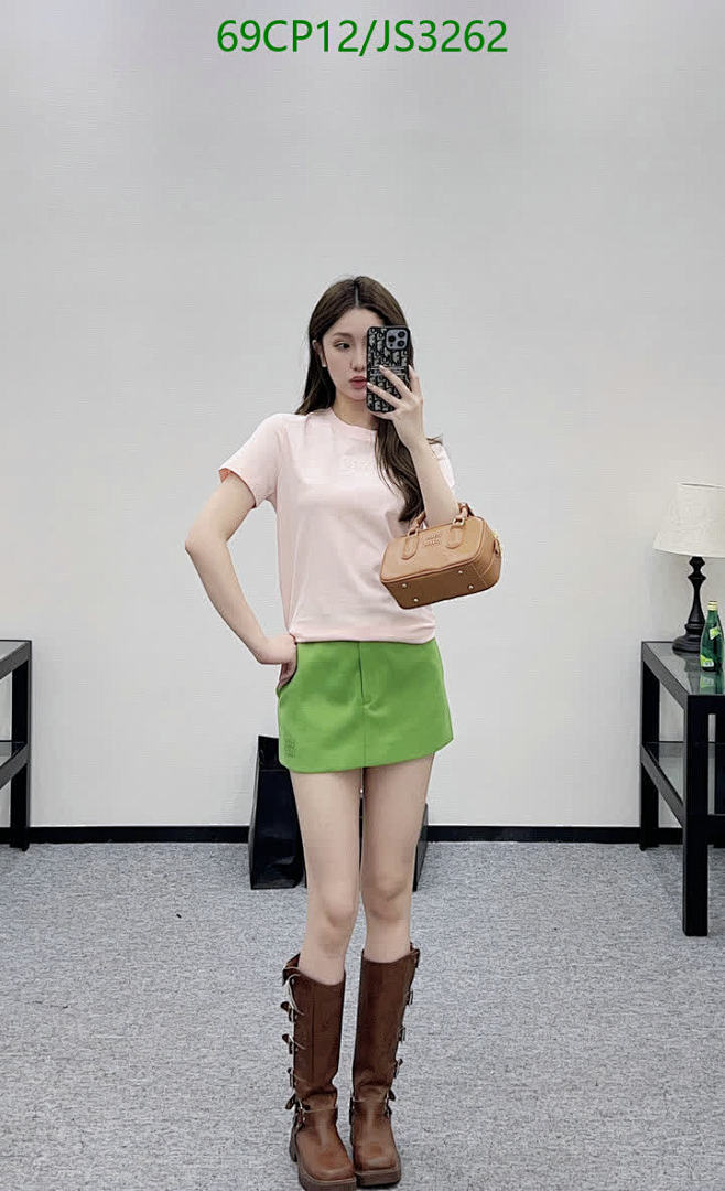 MIUMIU-Clothing Code: JS3262 $: 69USD