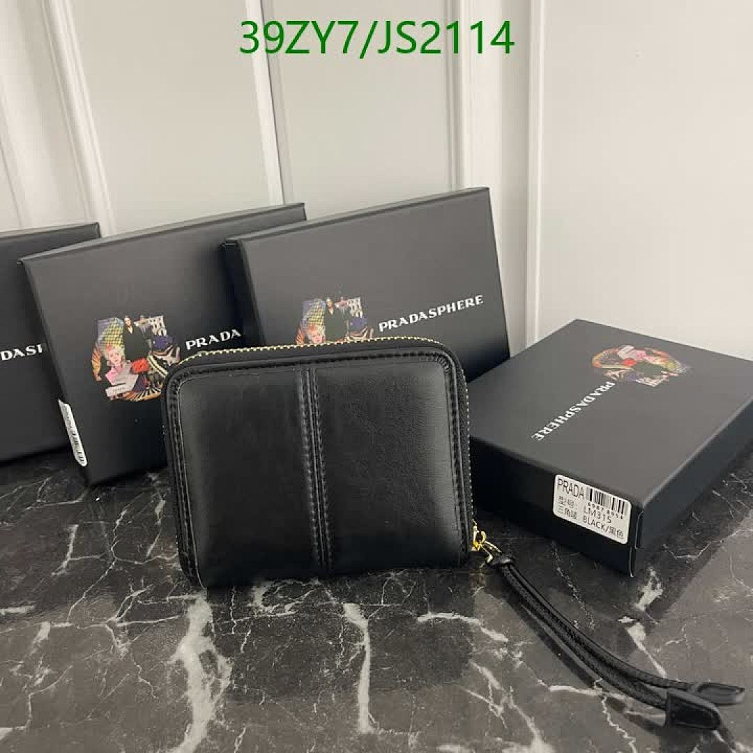 Prada-Wallet-4A Quality Code: JS2114 $: 39USD