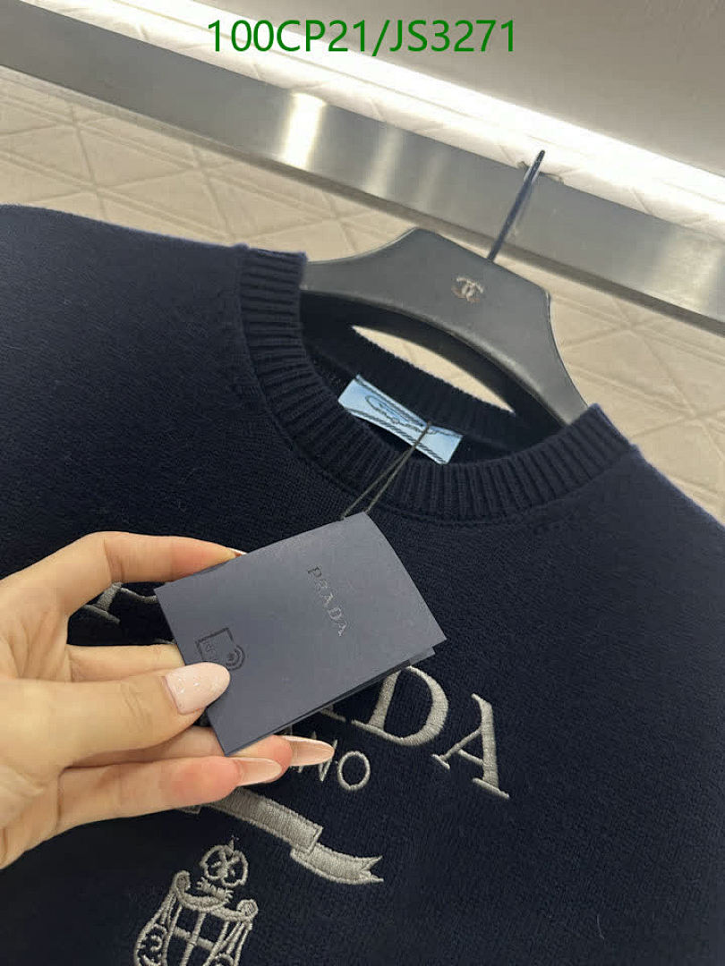 Prada-Clothing Code: JS3271 $: 100USD
