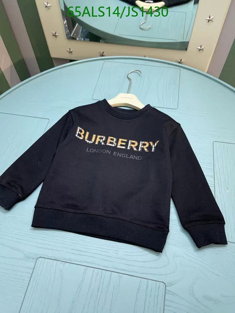 Burberry-Kids Clothing Code: JS1430 $: 65USD