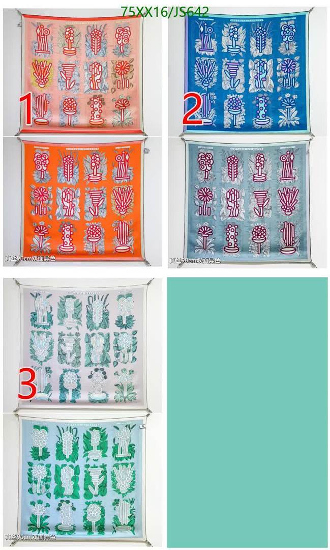 Hermes-Scarf Code: JS642 $: 75USD