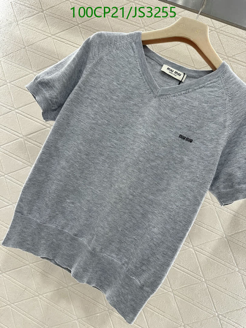 MIUMIU-Clothing Code: JS3255 $: 100USD