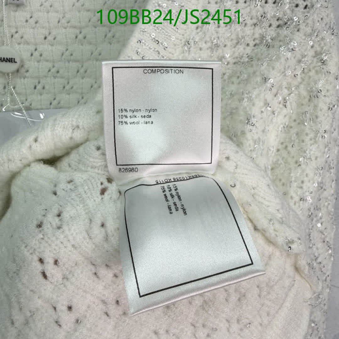 Chanel-Clothing Code: JS2451 $: 109USD