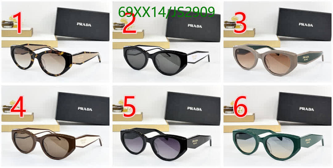 Prada-Glasses Code: JS2909 $: 69USD