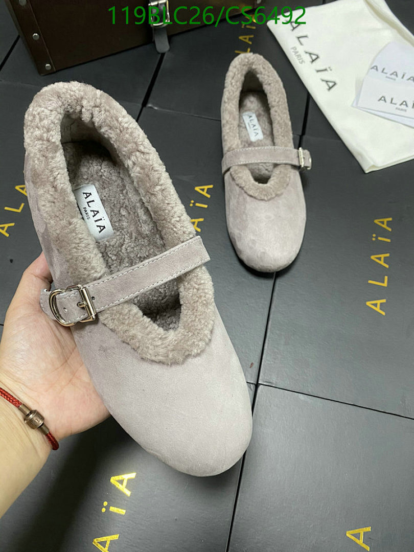 ALAIA-Women Shoes Code: CS6492 $: 119USD