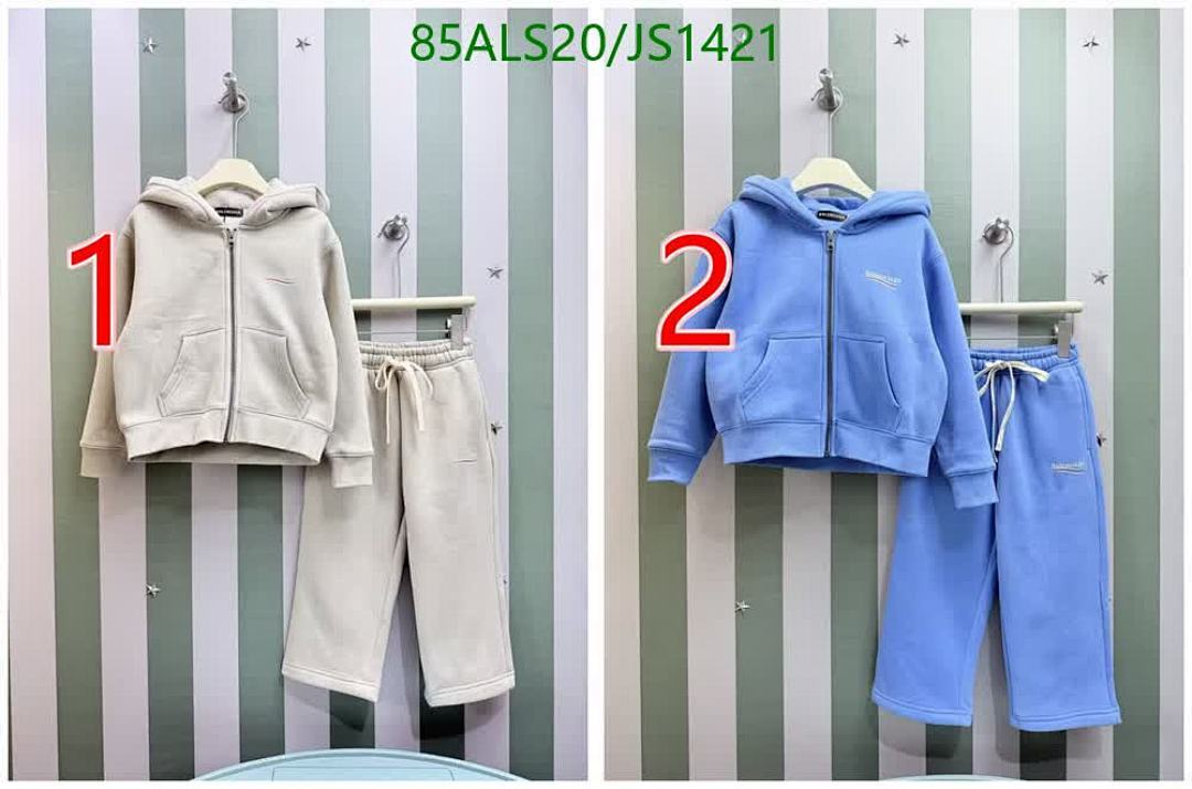 Balenciaga-Kids Clothing Code: JS1421 $: 85USD