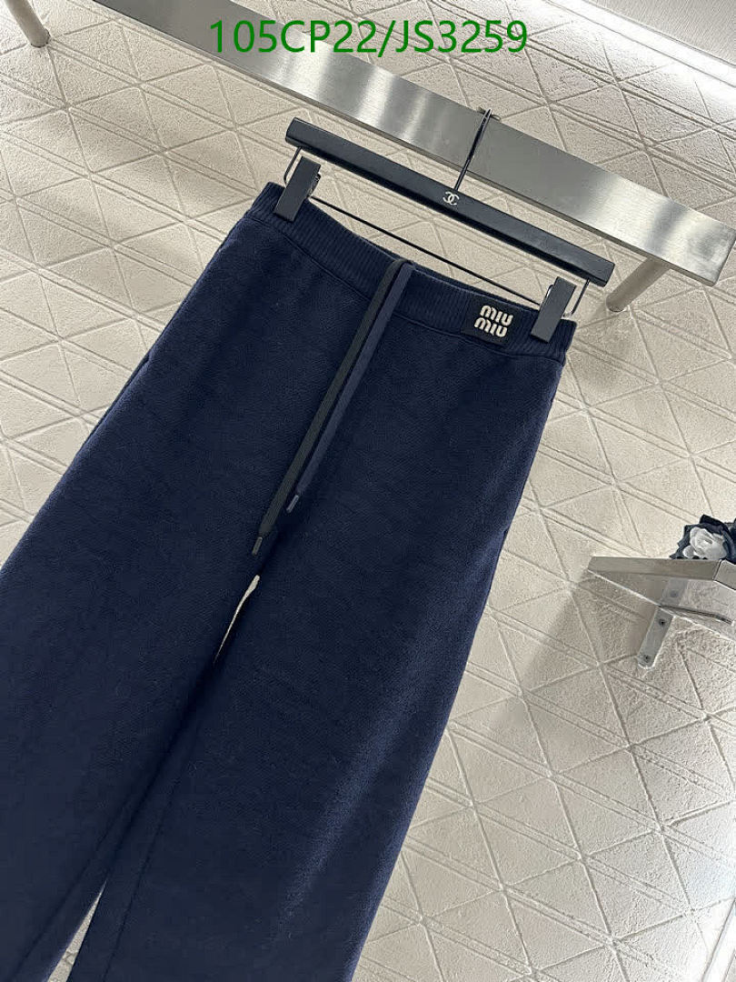 MIUMIU-Clothing Code: JS3259 $: 105USD