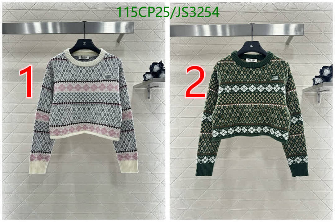 MIUMIU-Clothing Code: JS3254 $: 115USD