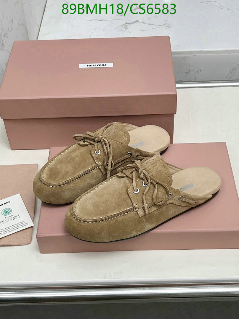 Miu Miu-Women Shoes Code: CS6583 $: 89USD
