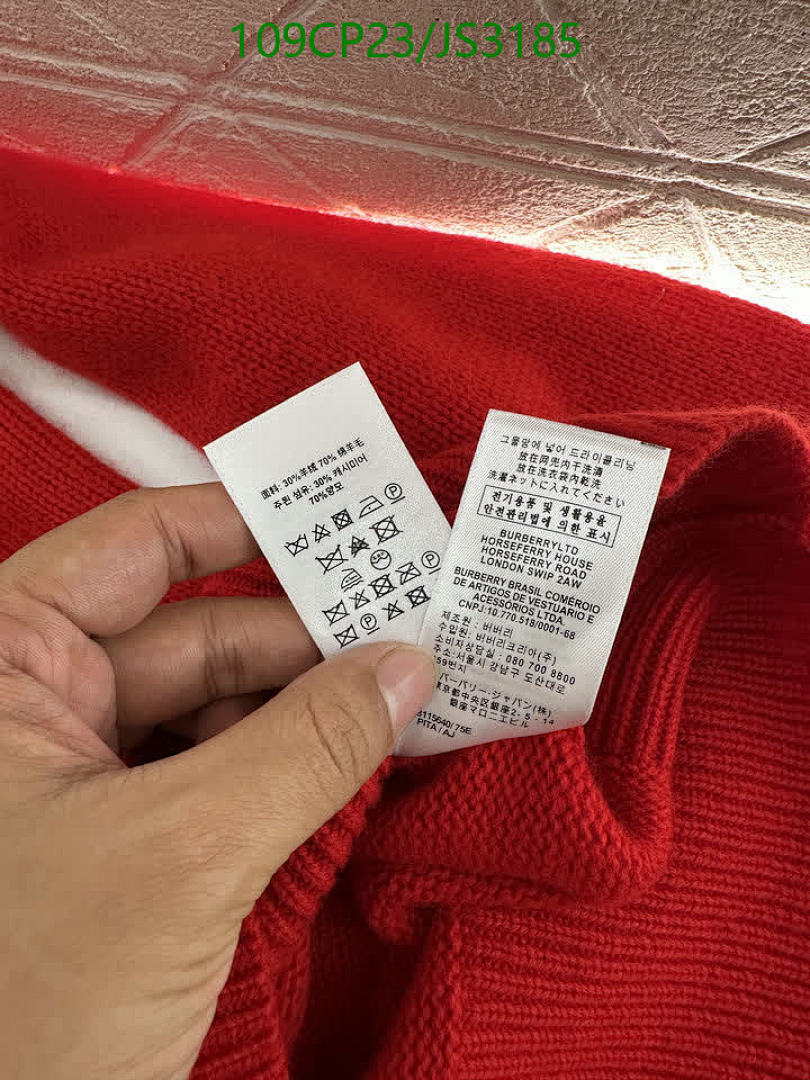 Burberry-Clothing Code: JS3185 $: 109USD