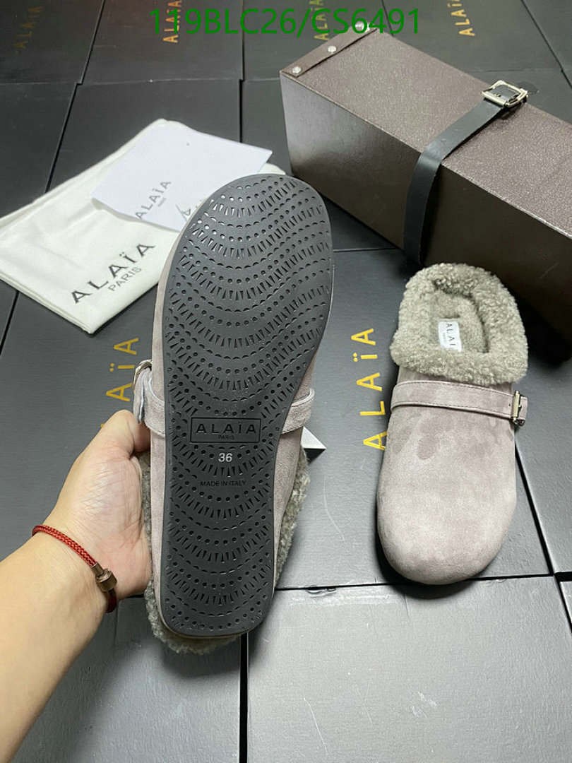 ALAIA-Women Shoes Code: CS6491 $: 119USD