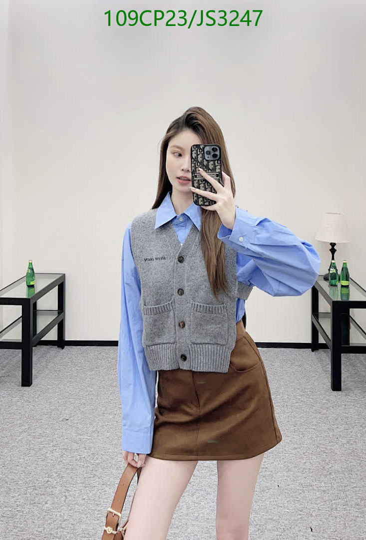 MIUMIU-Clothing Code: JS3247 $: 109USD
