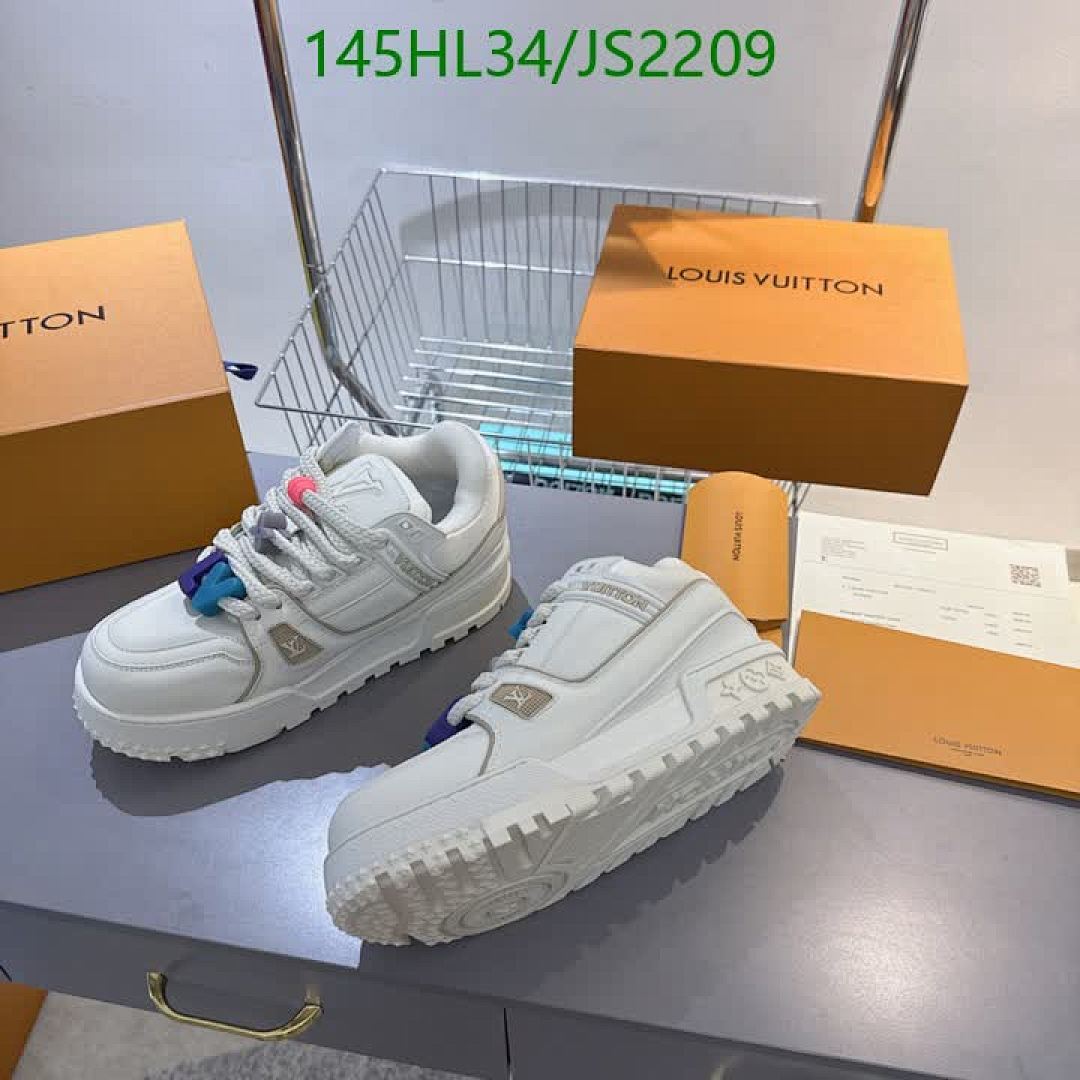 LV-Men shoes Code: JS2209 $: 145USD