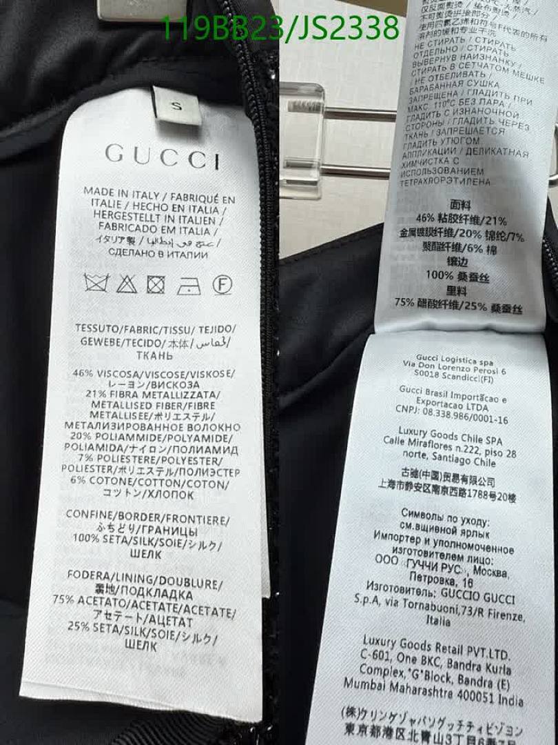 Gucci-Clothing Code: JS2338 $: 119USD