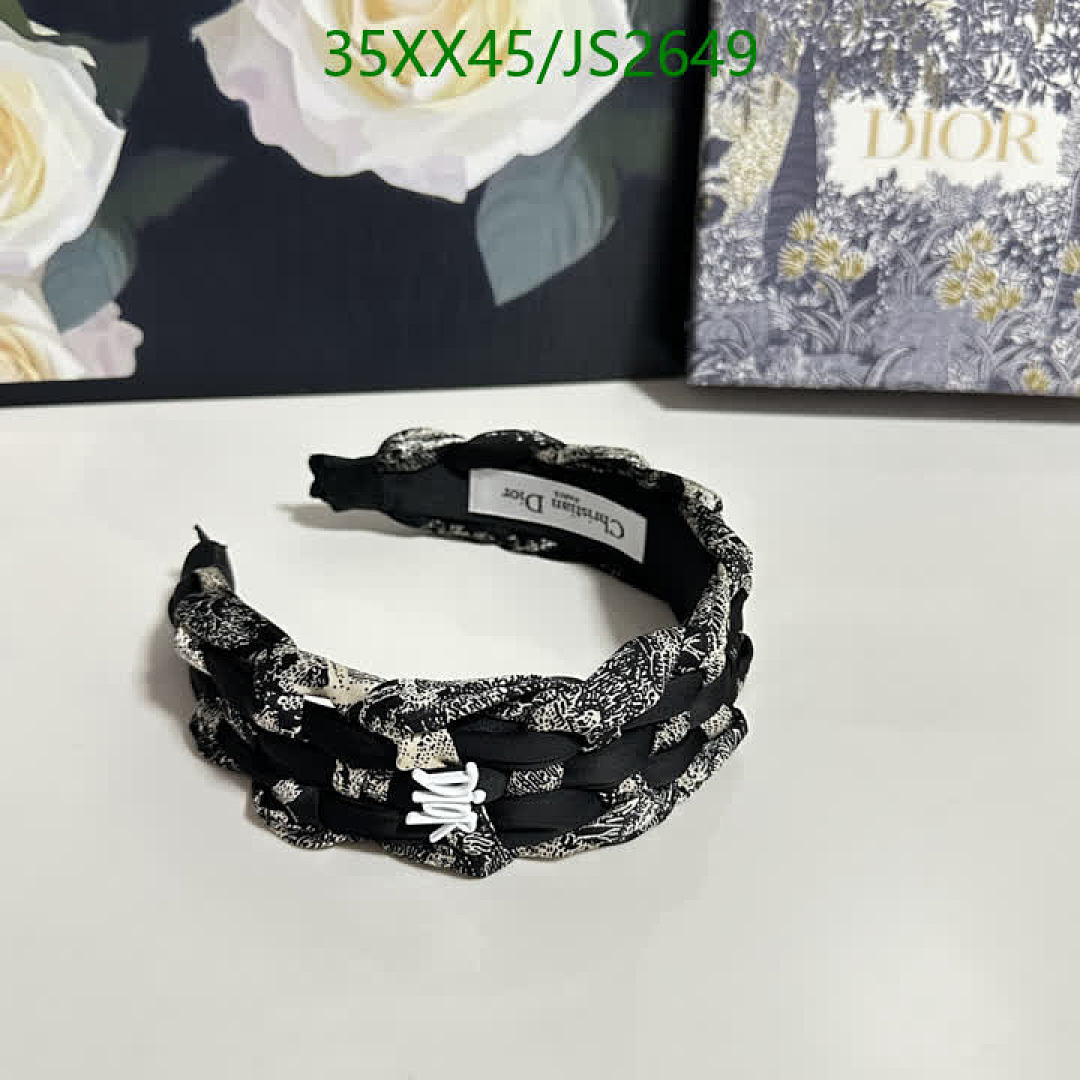 Dior-Headband Code: JS2649 $: 35USD