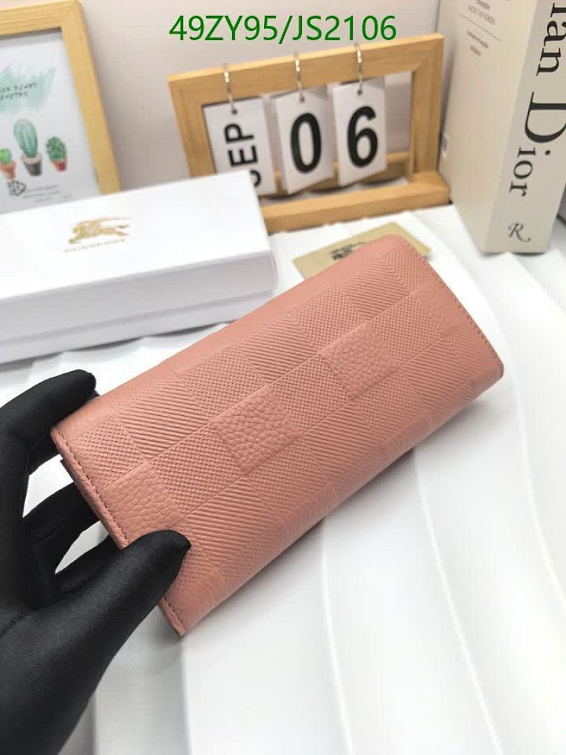 Burberry-Wallet-4A Quality Code: JS2106 $: 49USD