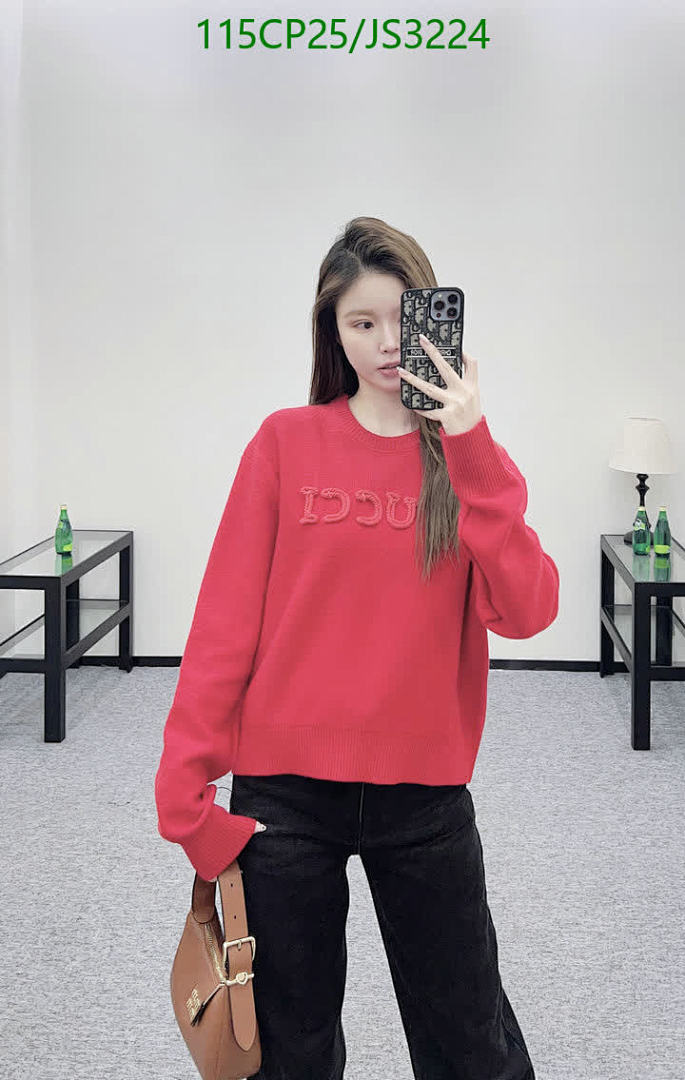 Gucci-Clothing Code: JS3224 $: 115USD